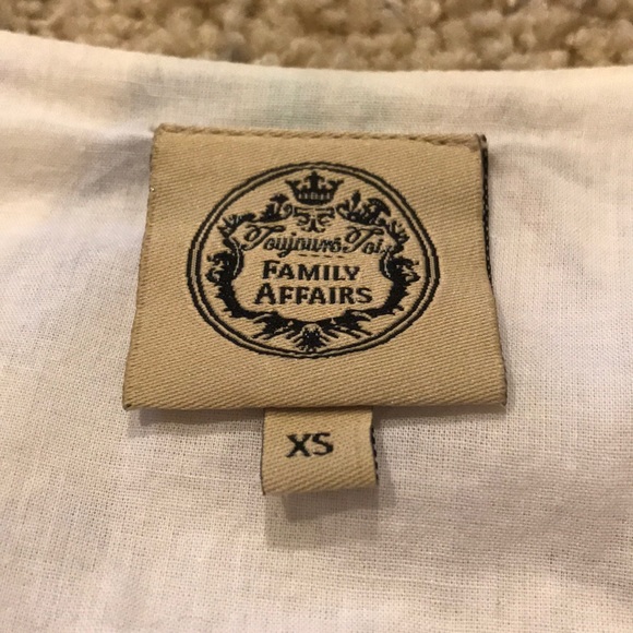 Family Affairs XS Sheer Floral Blouse - Picture 2 of 8